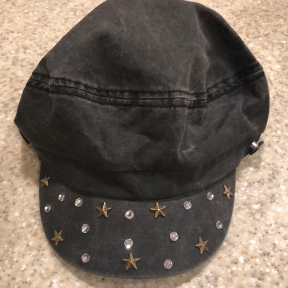 Mudd Accessories - One Size hat with rhinestones & stars by Mudd NWT